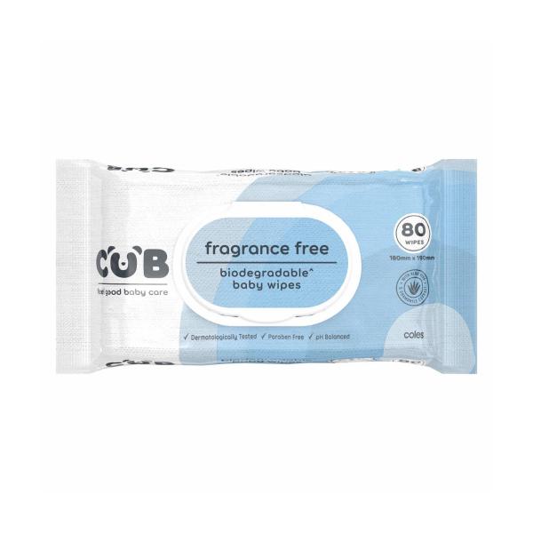 Fragrance Free Curash Coles Waterwipes Little Ones Wipes Coles