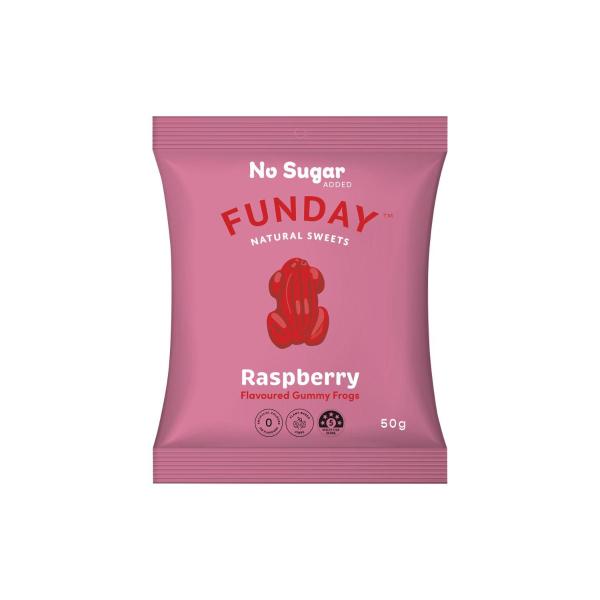 No Sugar Added Raspberry Frogs