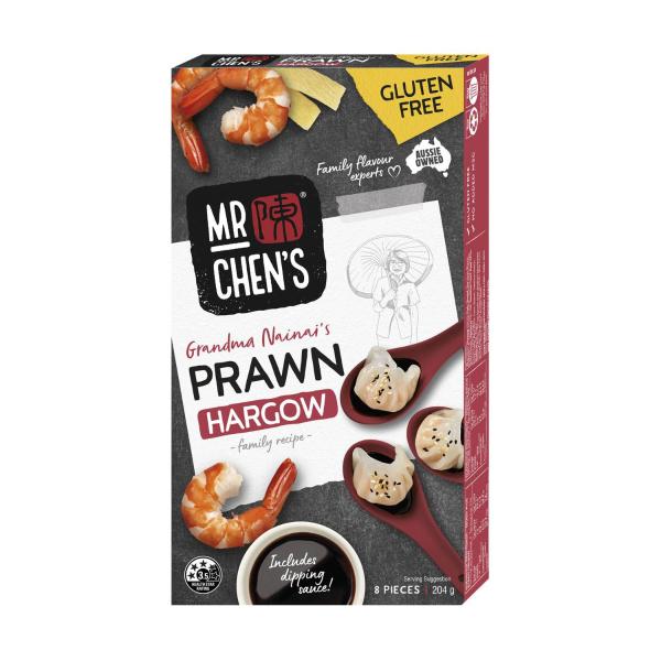 Mr Chen's Gluten Free Prawn Hargow 204g product image