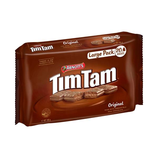 Arnott's Large Pack Tim Tam Chocolate Biscuit 365g product image
