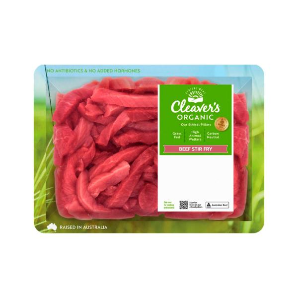 Organic Grass-fed Beef Stifry