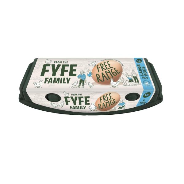 Free Range Eggs 12 Pack