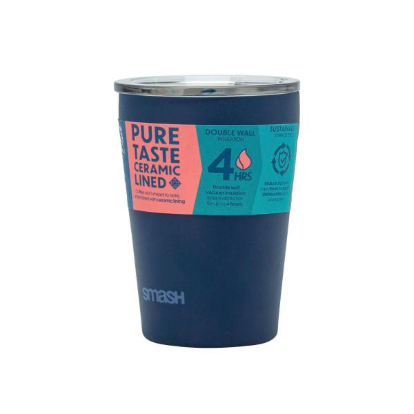 Smash Blue Ceramic Barista Cup 236ml | 1 each – Coles