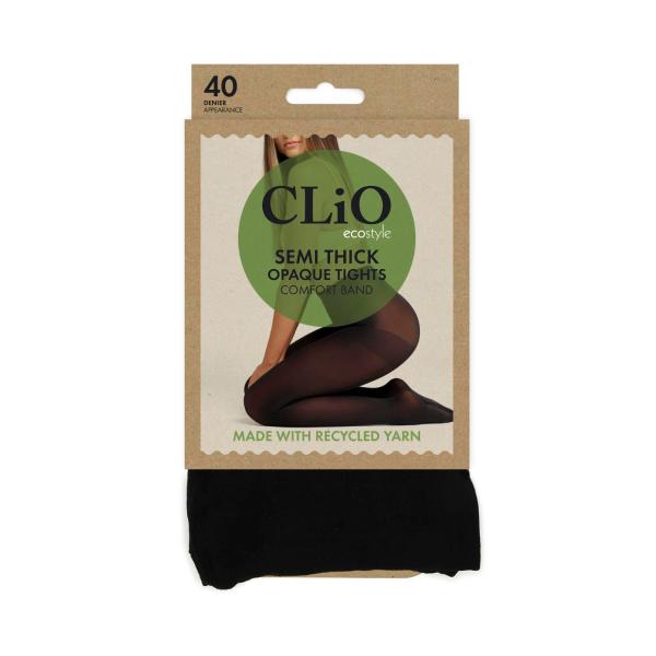 Clio Eco 40d Opque Tights Black Small/medium | 1 pack – Coles