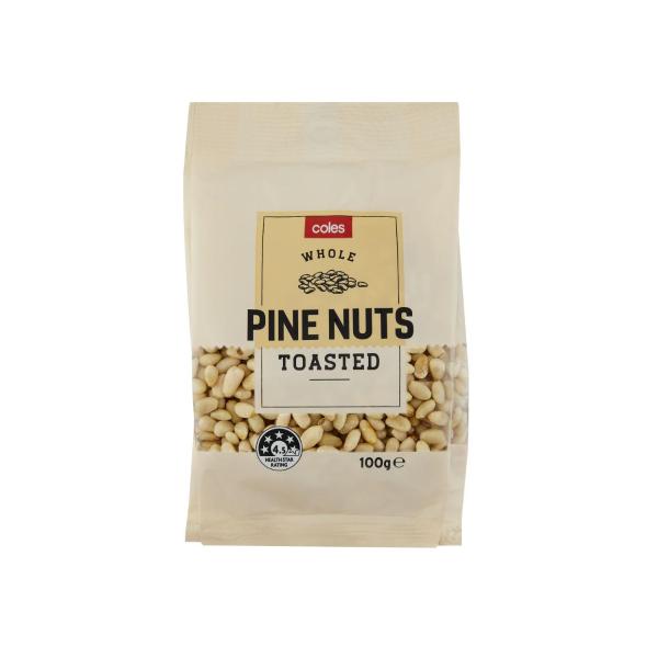 Coles Toasted Pine Nuts 100g product image