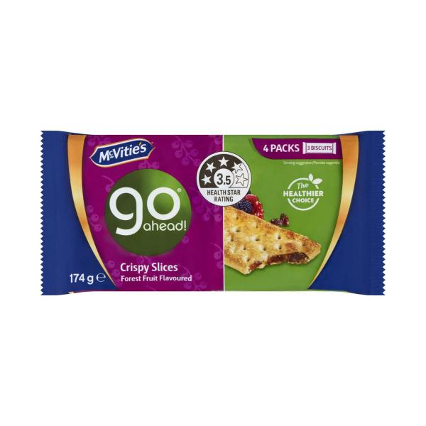 Healthier Choice Go Ahead Biscuits Forest Fruits 4 Pack