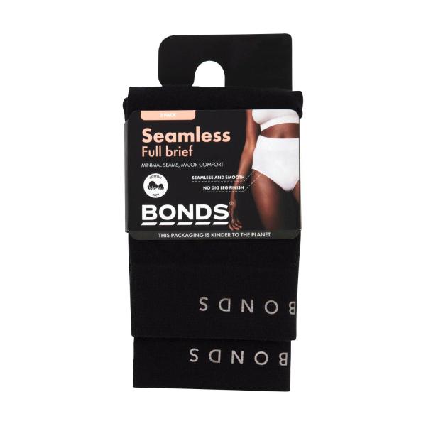 Womens Seamless Full Brief Size 14
