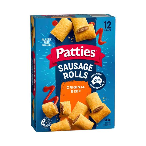 Frozen Party Sausage Rolls 12 Pack