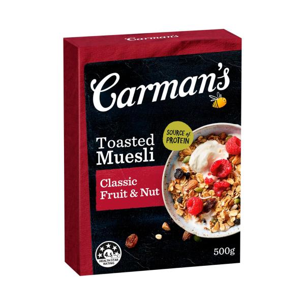 Muesli Toasted Classic Fruit & Nut