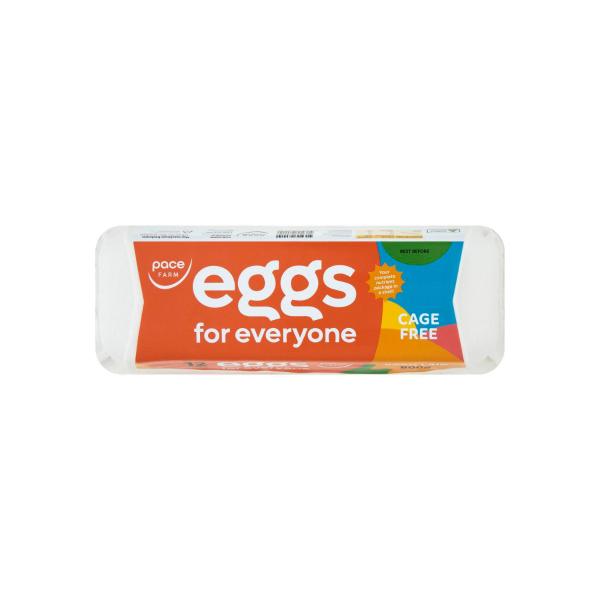 Pace Farm Cage Free Eggs 12 Pack 800g
