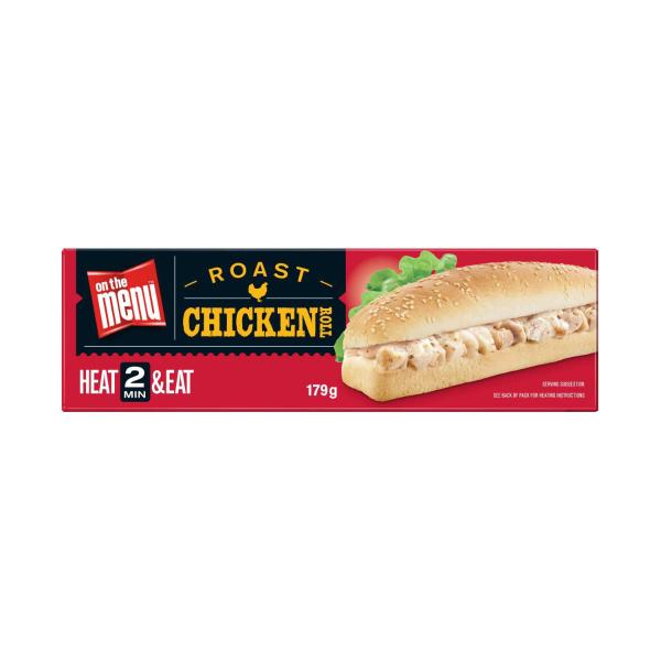 On The Menu Frozen Chicken Roll Roast 179g product image