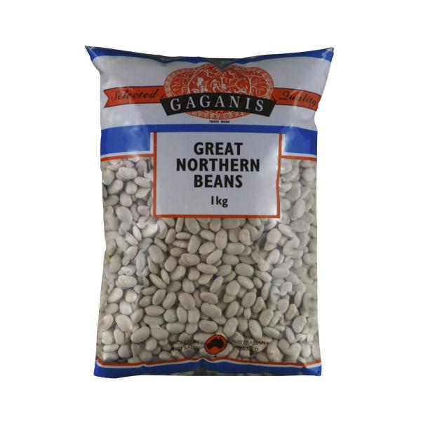 GAGANIS BEANS WHITE GREAT NORTHERN