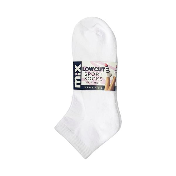 Mix Womens Low Cut Sport 5 pack