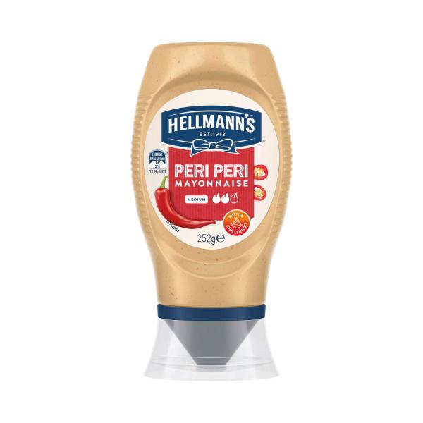 Hellmann's Peri Peri Mayonnaise 252g product image