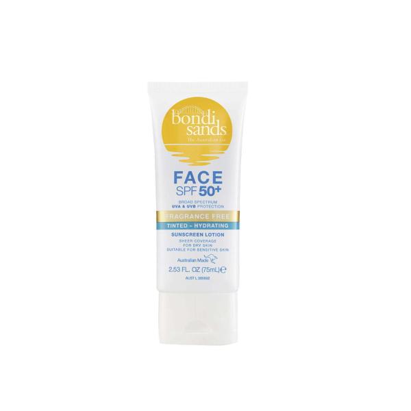 Spf50+ Fragrance Free Hydrating Tinted Face Lotion