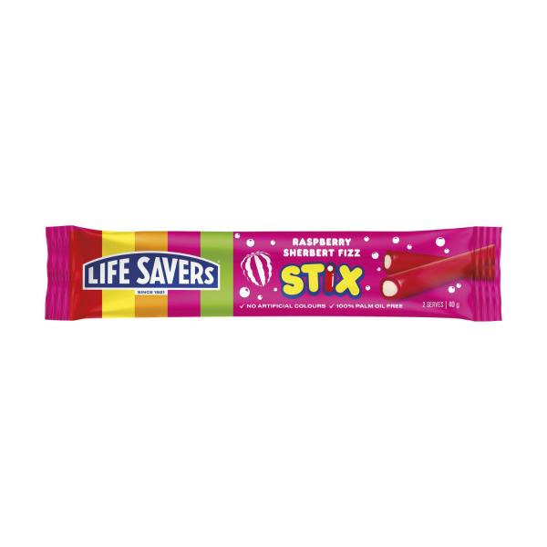 Life Savers Raspberry Stix | 40g – Coles