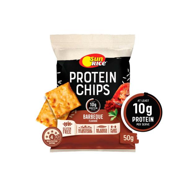Sunrice Protein Chips Barbeque | 50g