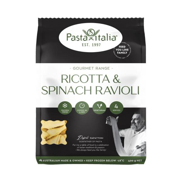 Ricotta & Spinach Ravioli