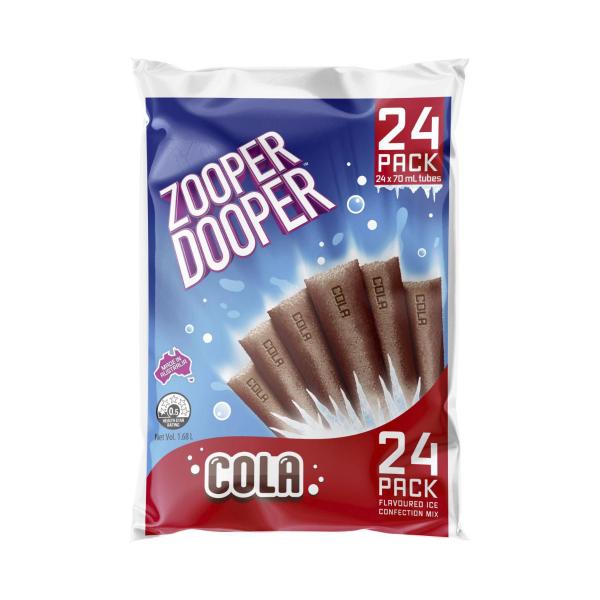 Zooper Dooper Cola 24x70ml 24 pack