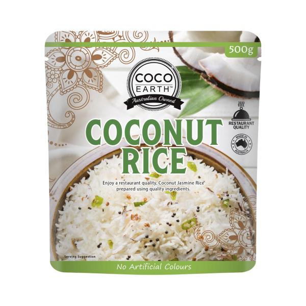 Buy COCO EARTH STEAMED COCONUT JASMINE RICE | Coles