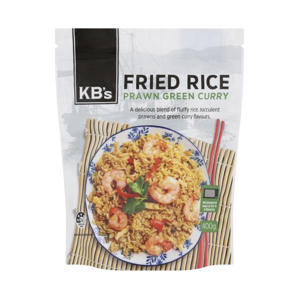 Prawn & Green Curry Fried Rice