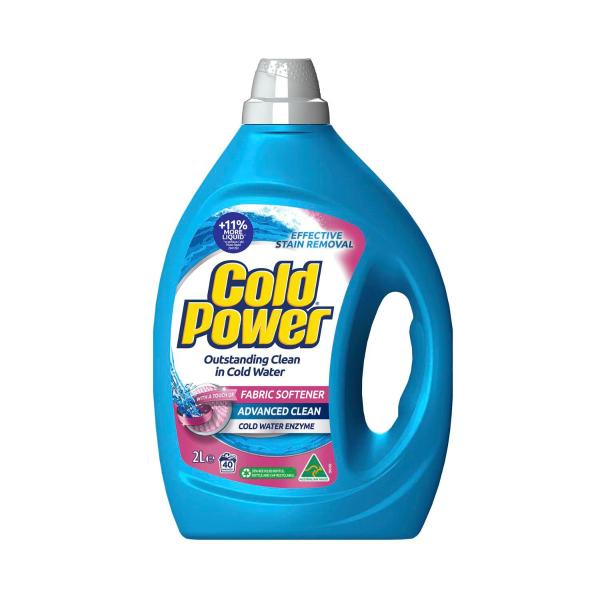 Cold Power Laundry Liquid With A Touch Of Fabric Softener 2L product image