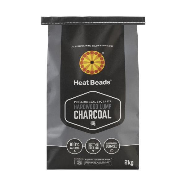 Buy Heat Beads Hardwood Lump Charcoal 2kg Coles