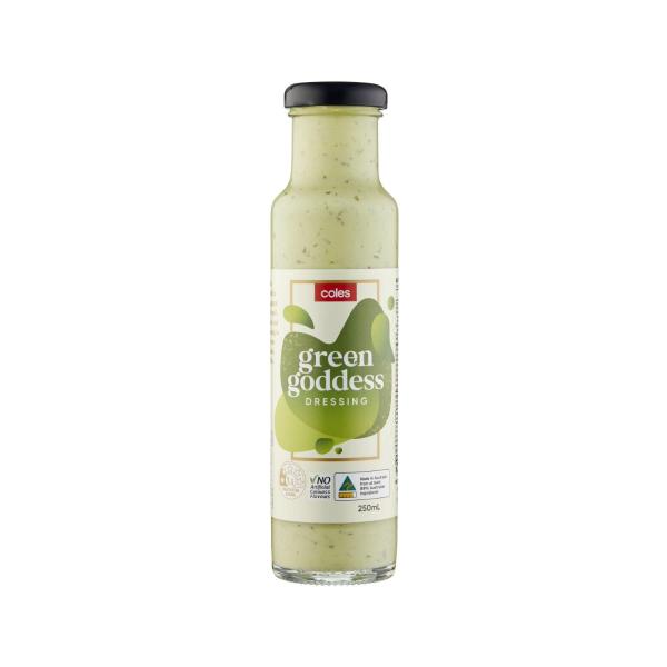 Buy COLES PREMIUM GREEN GODDESS DRESSING | Coles