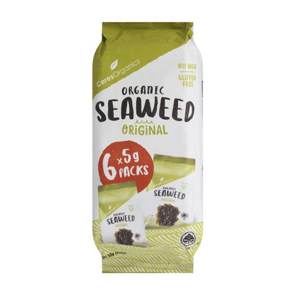 Seaweed Original Snack 6x5g Packs