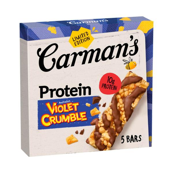 Protein Bars Violet Crumble 5 Pack
