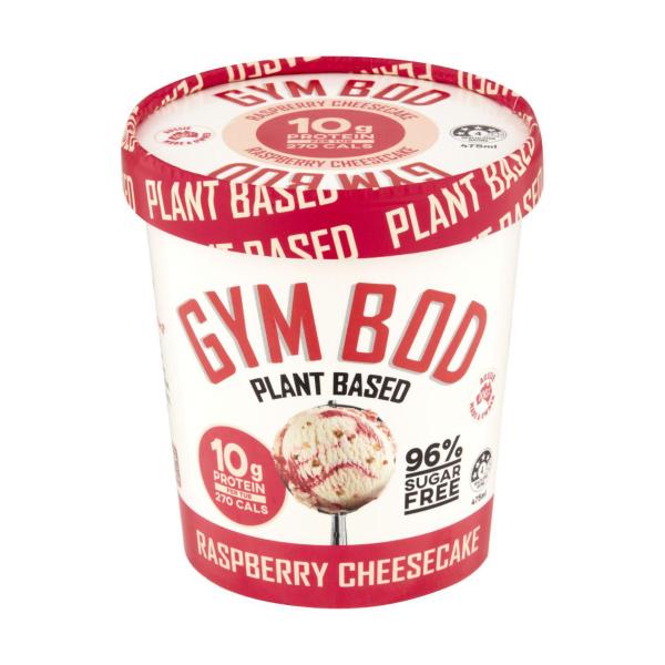 Buy GYM BOD Plant Based Raspberry Cheesecake 475mL | Coles
