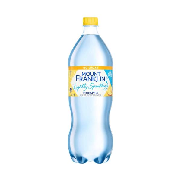 Mount Franklin Lightly Sparkling Pineapple 1.25L product image
