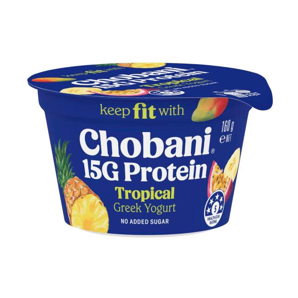 15g High Protein Greek Yogurt Tropical