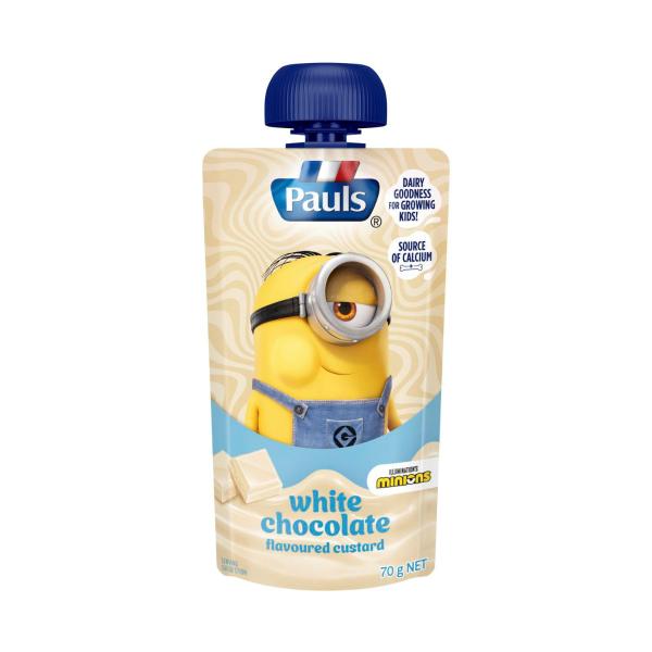 Kids Custard Pouch White Chocolate