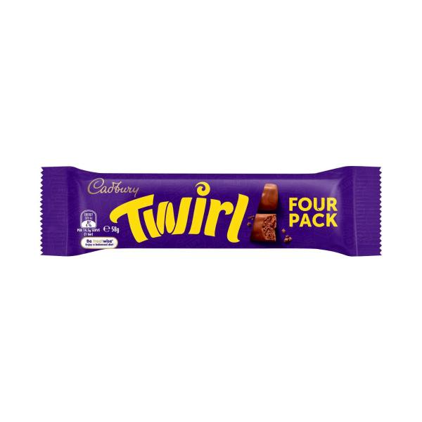 Twirl Milk Chocolate Bar Four Pack