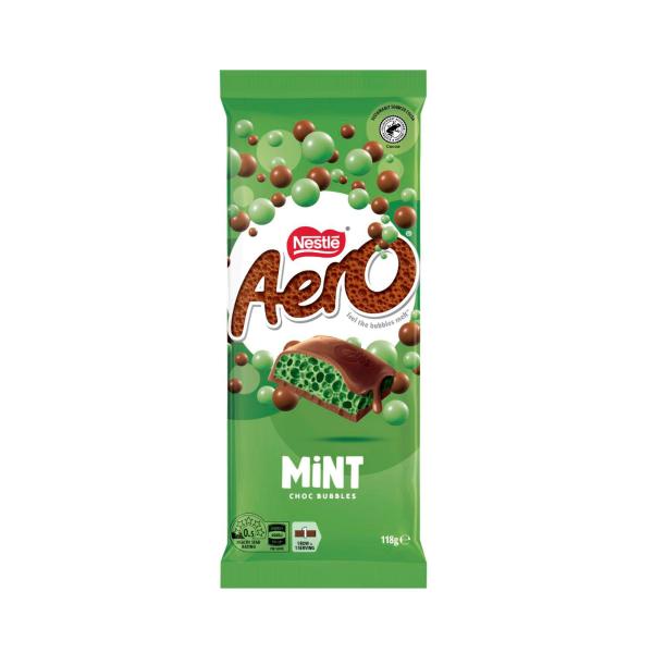Peppermint Milk Chocolate Block