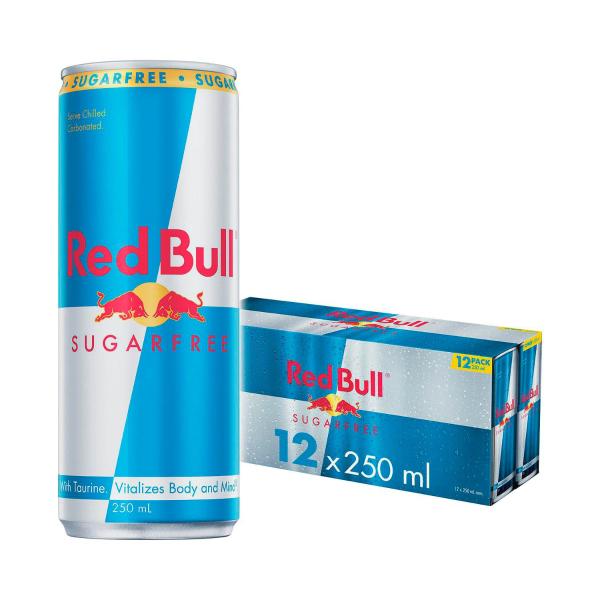 Energy Drink Sugar Free 12x250ml