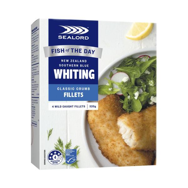 Southern Blue Whiting Fillets 4 Pack