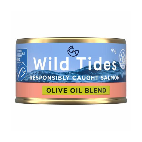 Wild Tides Salmon In Olive Oil 95g product image