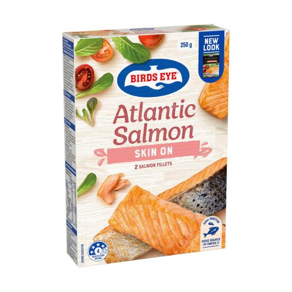 Birds Eye Atlantic Salmon Fillet Natural 250g product image