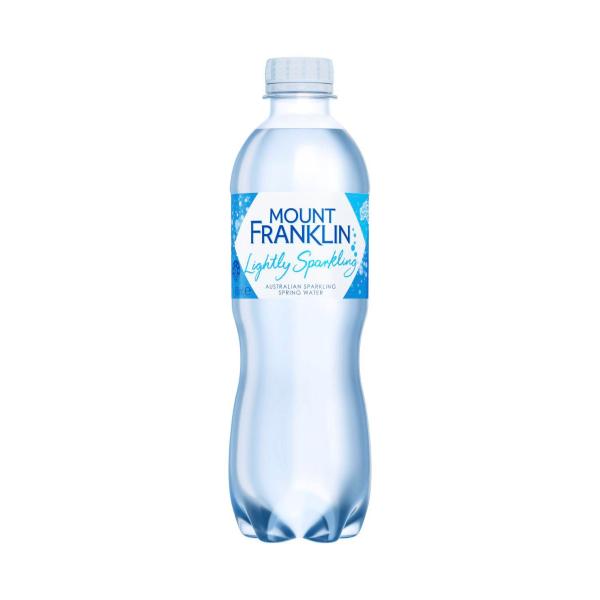 Mount Franklin Lightly Sparkling Water 450mL product image