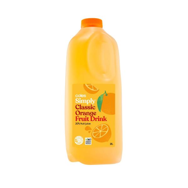 Orange Fruit Drink 20%