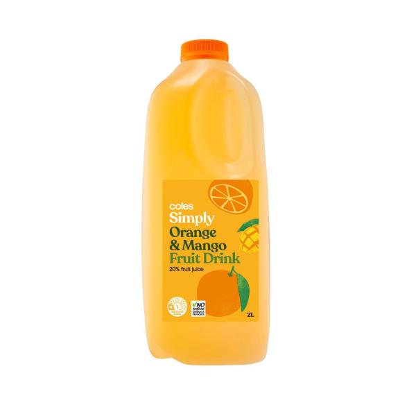 Orange Mango Fruit Drink 20%