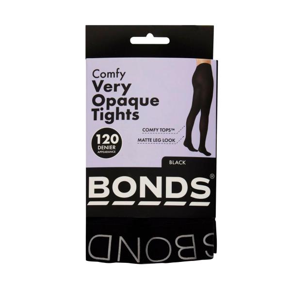 Bonds 120d Black Opaque Tights Small/medium | 1 Pack – Coles