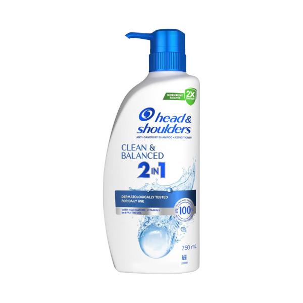 Clean & Balanced 2 In 1 Anti-dandruff Shampoo & Conditioner