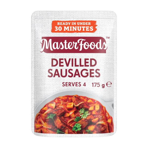 MasterFoods Devilled Sausages Recipe Base 175g product image
