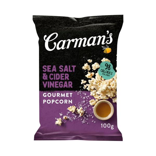 Carman's Popcorn Sea Salt & Cider Vinegar | 100g