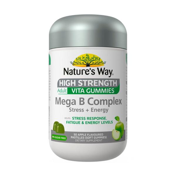 High Strength Adult Vita Gummies Mega B Complex