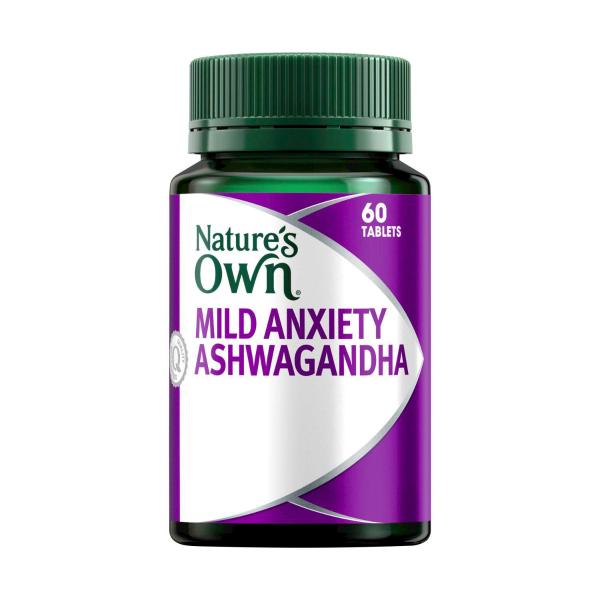Natures Own Mild Anxiety Ashwagandha | 60 pack – Coles