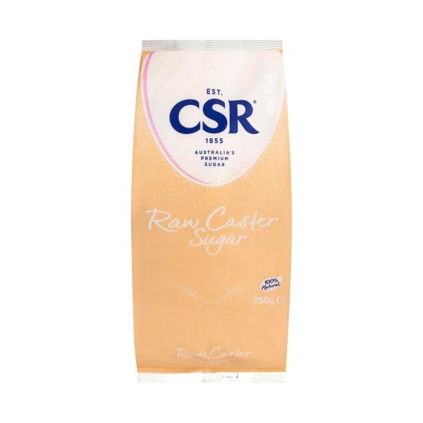 CSR Raw Caster Sugar 750g